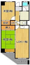 ベルデェ守恒の間取り画像