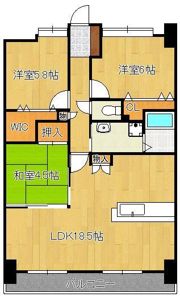 スマート2の間取り画像