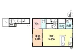 Dieci A棟の間取り画像