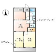 サンコーポ井戸田の間取り画像