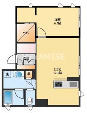 フルール ド ソレイユの間取り画像