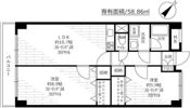 シェトワ代々木の間取り画像