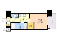 エンクレスト天神FOCUSの間取り画像