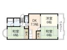 第1中西マンションの間取り画像
