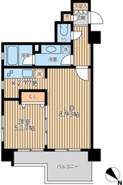 CITY SPIRE 三ノ輪の間取り画像