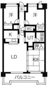 ロイヤルMの間取り画像