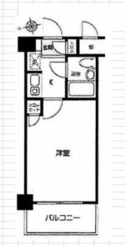 クリオ新杉田壱番館の間取り画像