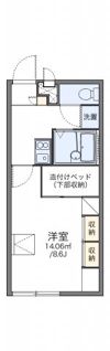 レオパレスSunShineⅢの間取り画像