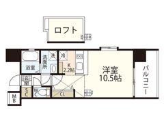 アイステージ十日市の間取り画像