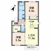 グレイシャスAの間取り画像