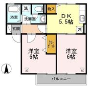 SEJOUR KIKKAWAの間取り画像
