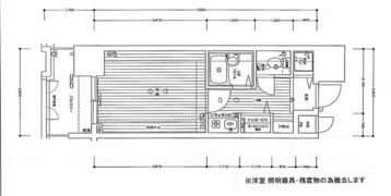 リーガル神戸元町 312の間取り画像
