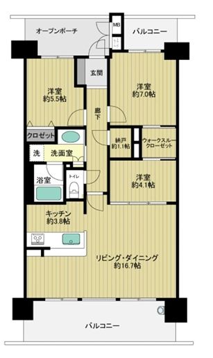 間取図