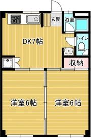 フローネ本山の間取り画像