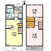 リジエール Aの間取り画像