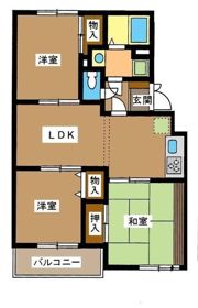 セレーブル北朝霞の間取り画像
