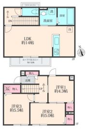 BLOOM COURTの間取り画像