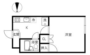 ハウス・シンエーの間取り画像