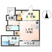 ソレイユ・Aの間取り画像