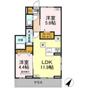 (仮称)D-Paina 笹下の間取り画像