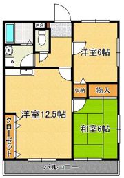 グリーンピースの間取り画像