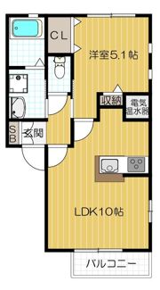 ポンリビエルの間取り画像