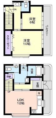 高橋南町(春田)戸建の間取り画像