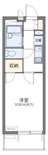 レオパレスサンライズ飯島の間取り画像