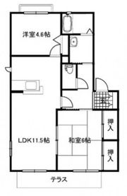 べルソー3番館の間取り画像
