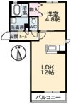 アムールGの間取り画像