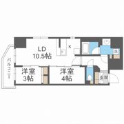 アーバネックス西本町の間取り画像