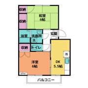 セレナ婦中の間取り画像