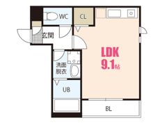 GRANDTIC緑井の間取り画像