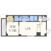 フィユフラッツ中桜塚の間取り画像