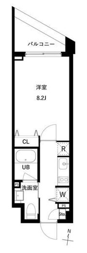 JMFレジデンス世田谷三宿の間取り画像