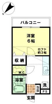アーバンヒルズ赤塚の間取り画像