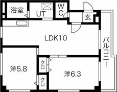 本郷T・Mマンションの間取り画像