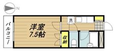 メゾン・トパーズの間取り画像