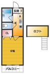 グローリーハイツⅡの間取り画像