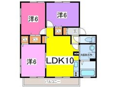 ルピナスの間取り画像
