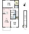 NORTH CLAIREAの間取り画像