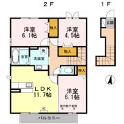 イルソーレ末広の間取り画像