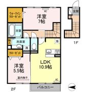 グランドソレイユⅡの間取り画像