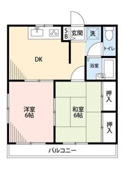 エステートピア西新井の間取り画像