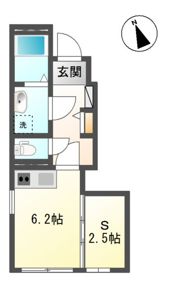 プランドールエスの間取り画像