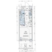 エステムコート新大阪ⅩⅢニスタの間取り画像