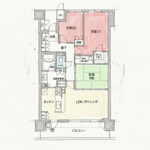 間取図