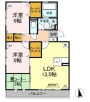 Welsh Villa Ⅰ棟の間取り画像