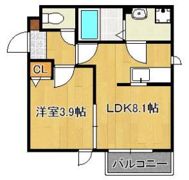 レヴァレント黒崎の間取り画像