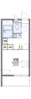 レオパレスユズの間取り画像